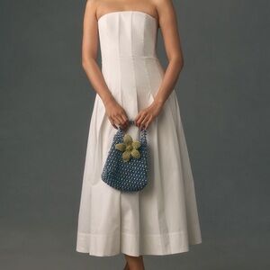 Anthropologie Strapless Dress